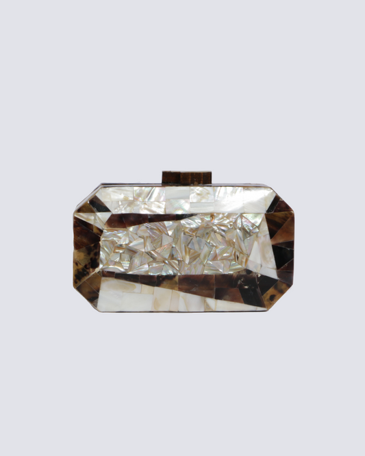 White And Brown Diamond