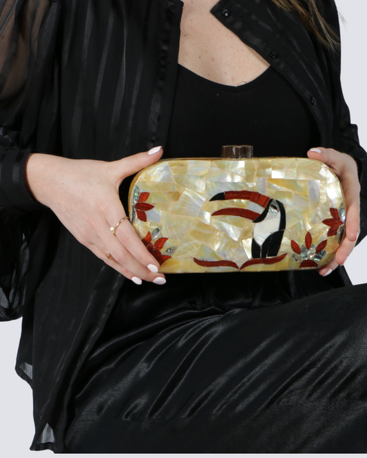 Toucan Clutch