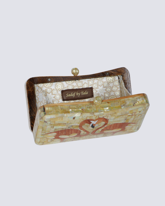 Pink Flamingo Clutch